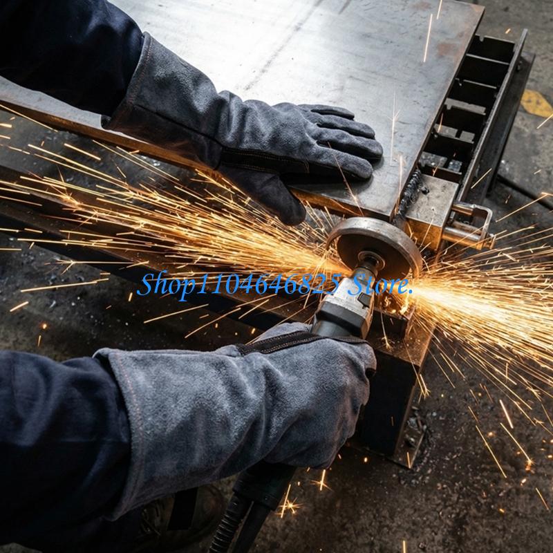 Heat Resistant Glove - Sarung Tangan Las Kulit Tugas Berat