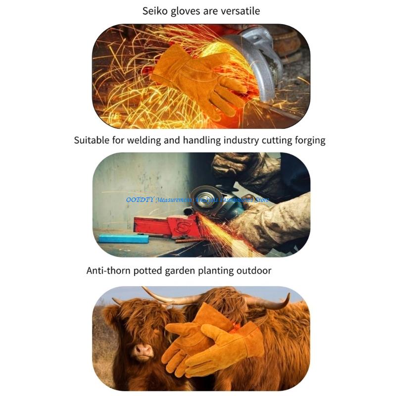 Heat Resistant Glove - Sarung Tangan Safety Kerja Kulit Sapi