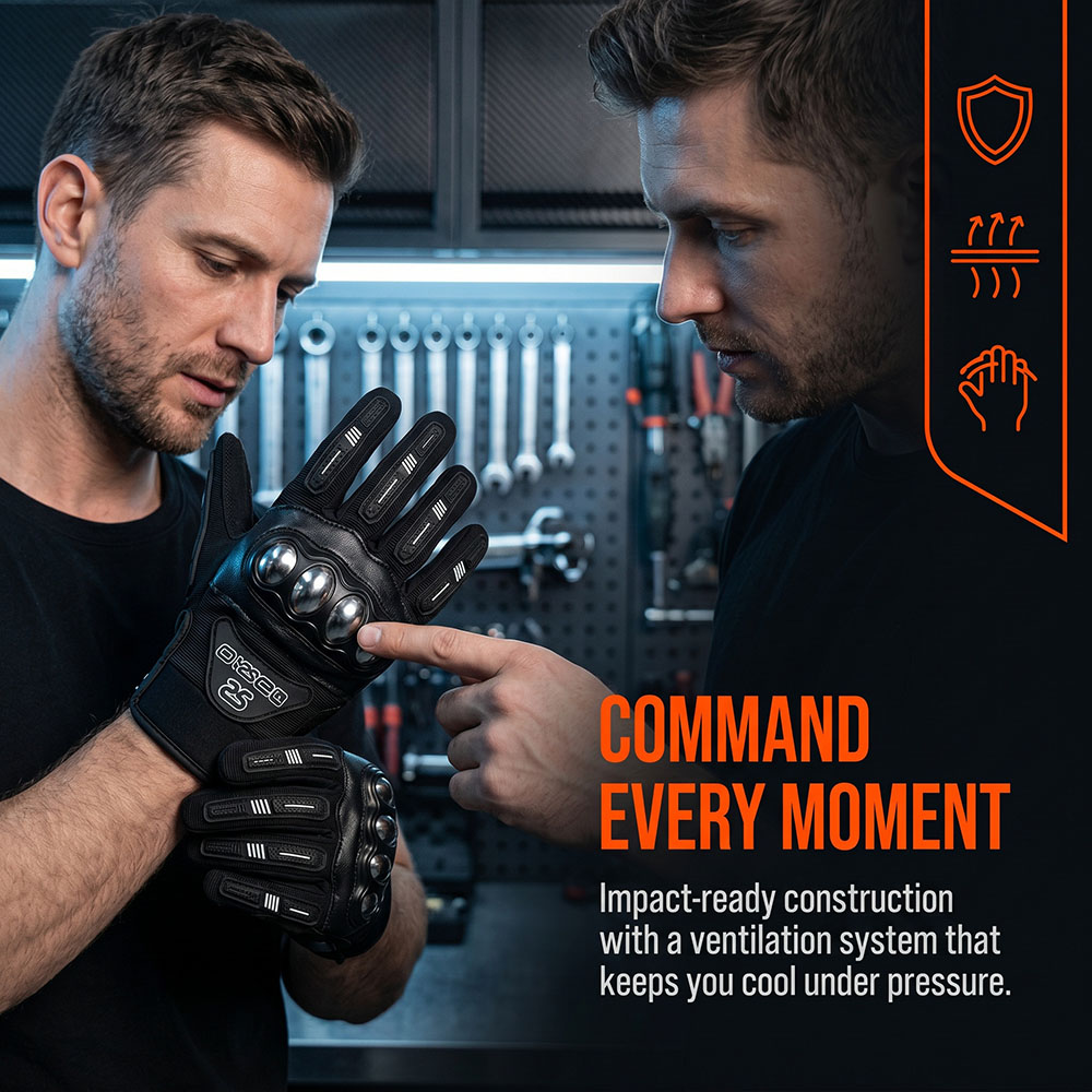 Sarung Tangan Motor MX yang Da - Motorcycle Glove Knuckle ulasan dan harga