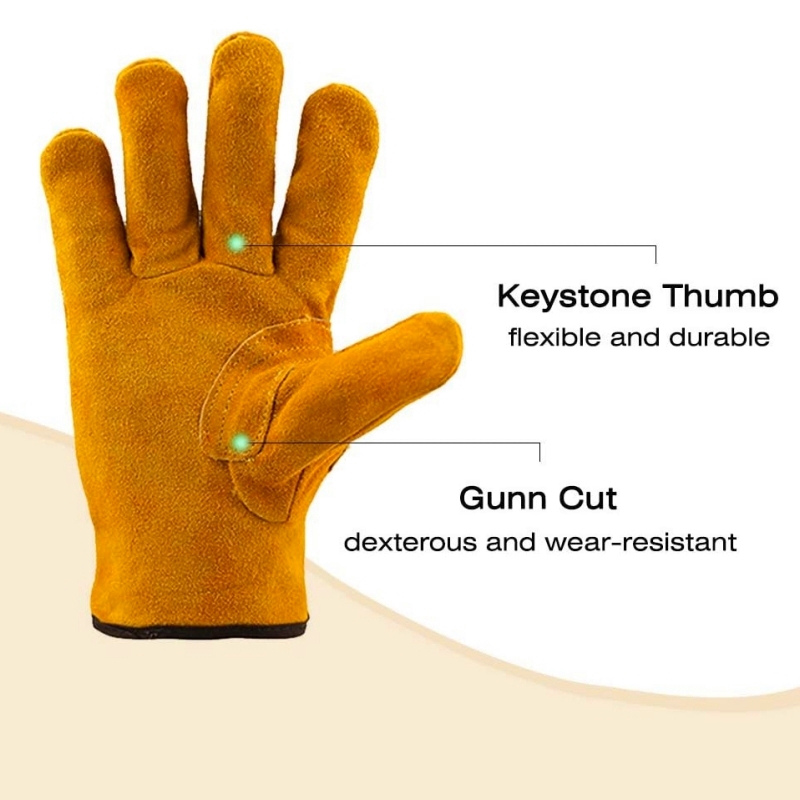 932 ℉   Sarung Tangan Kerja Ku - Heat Resistant Glove ulasan dan harga